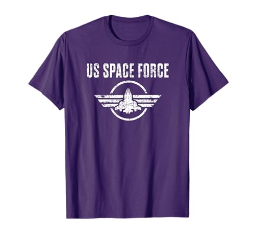 Space Force Shirt USA Armed Forces Distressed T-Shirt T-Shirt