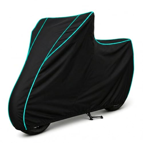 Image of Premium Bike Body Cover for Apache RTX 300 100% Waterproof, Dustproof & Scratch Resistant| Fully Bottom Elastic UV Resistant Heavy Duty Body Cover | All Weather Outdoor Use
