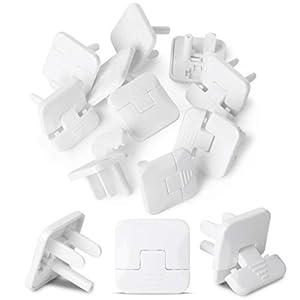 Bates- Outlet Covers Child Proof, 10 Pack, 3 Prong Outlet Covers, Baby Proof Outlet Covers, Baby Outlet Covers, Child…