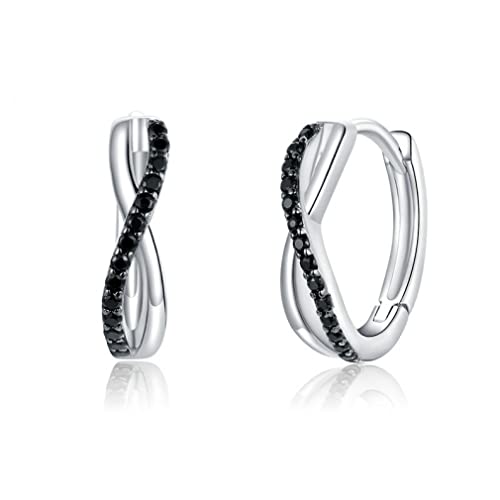 Boucles d'oreilles cerceaux claires pour mariage Wen en cristal transparent