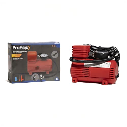 Mini Compresseur d’Air 12V Toolzone – 300 PSI, Allume-Cigare, Gonfleur pour Voiture, Vélo, Ballons et Gonflables