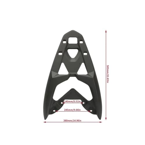 Porte-bagages arrière Nmax155 support de coffre moto 2016-2019 - 2