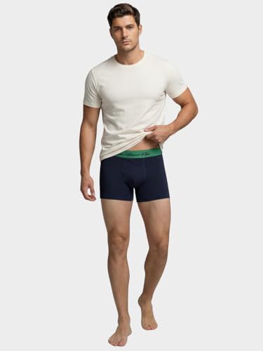 Image of Levi's Cotton Elite Trunk | Premium Men's Trunk Underwear | 4-Way Stretch | Outer Elastic Waistband | H-Pocket | Style 072 | Pack of 2