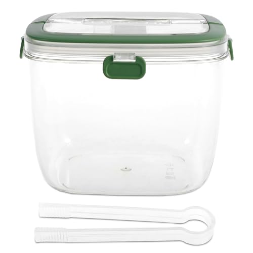 Ice Bucket 5L Portable Wine Bucket with Lid and Tong Sealed Ice Bucket Container Tongs Double Wall Insulated Stainless Steel Ice Bucket Wine Bucket for Cocktail Bar and Parties