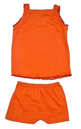 Image of Baby Boy Dress and Baby Girl Clothing Set Soft Hosiery Cotton T-Shirt and Shorts Set Pack of 12 (6 T-Shirt + 6 Shorts) Multi Colored | Size 0 Months Up to 12Months (3-6 Months)