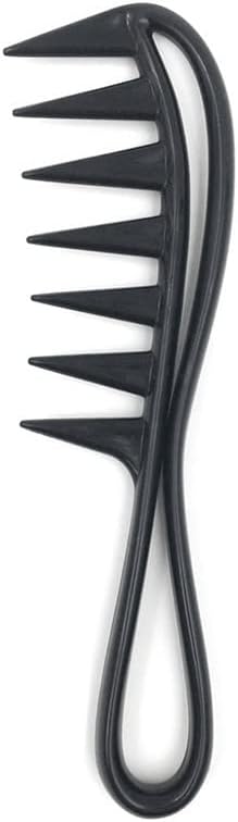 Wide Tooth Detangling Comb Shower Flexible Comb Wide Spacing Teeth Comb Anti-Static Detangling Shampoo Comb for Long, Thick, Curly, Wet, Dry and Most Hair Types