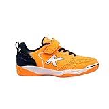 KELME Zapatillas De Niño Goleiro Elastic Indoor Naranja Y Azul Talla 34