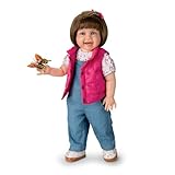 The Ashton-Drake Galleries Little Explorer Lauren Child Doll by Ping Lau, 22 Inches, Poseable Toddler Collector's Edition