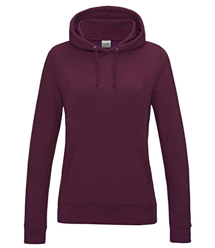 Image of AWDis Women's Girlie College Hoodie, Red (Burgundy), 18 (Manufacturer Size:XX-Large)