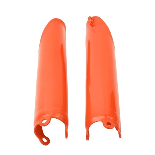 Protection de fourche moto orange couvercle de cadre tube avant plastique pour Honda CR RX