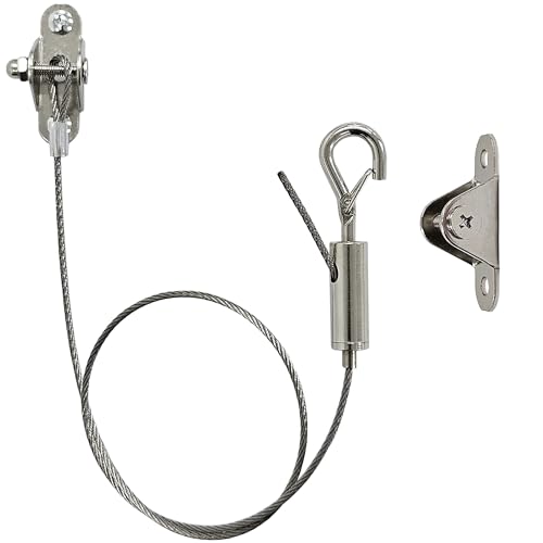 Adjustable Stainless Steel Hanging Wire Kit (6 Sets)