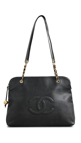 Shopbop Archive Womens Pre-Loved Chanel Caviar Tote Bag Black One Size