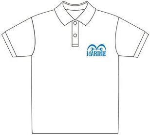 Amazon ワンピース ワンピース海軍ポロシャツ ホワイト サイズ M アニメ 萌えグッズ 通販