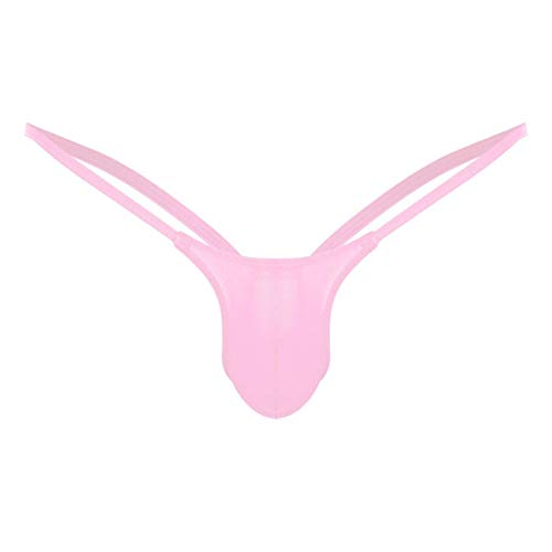 Men's Jockstrap Underwear Sexy Low Rise G-String Briefs Stretch Breathable Comfortable Thongs