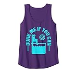 Dunk me if You can Design for a Dunking Booth Fan Tank Top