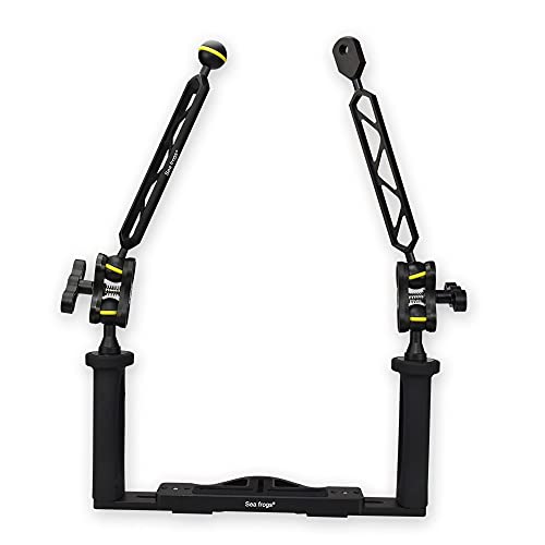 Image of Sea frogs Aluminum Alloy Dual Handheld Tray with Clamp and Ball to YS Arm