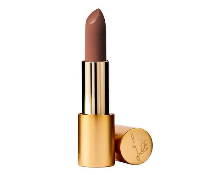 lisa eldridge True Velvet Colour Lipstick - Fawn (Delicate beige) + Bonus Premium Korean Hydrating Sheet Masque