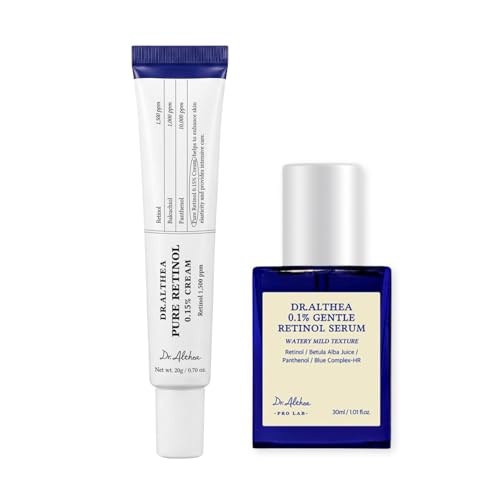 Dr.Althea Gentle Retinol Duo | 0.15% Pure Retinol Cream & 0.1% Ge...