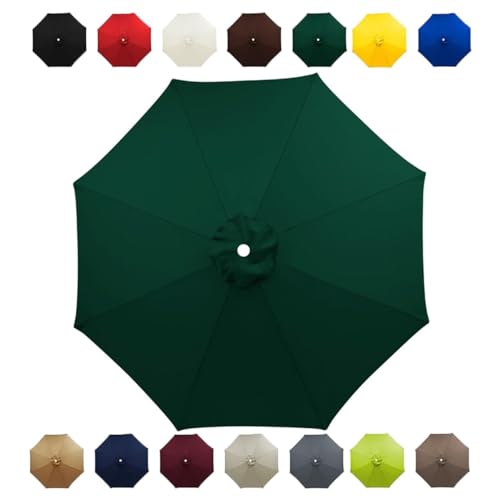 Toldo de repuesto para sombrilla con tejido multicolor resistente de 200-300cm