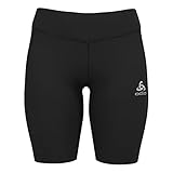 Leicht Odlo Damen Tights short ESSENTIALS SOFT, black, L