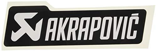AKRAPOVIC(�A�N���|���B�b�`) �A���~�ϔM�X�e�b�J�[ �� ���m�g�[�� 135mmx40mm P-HST4ALMONO