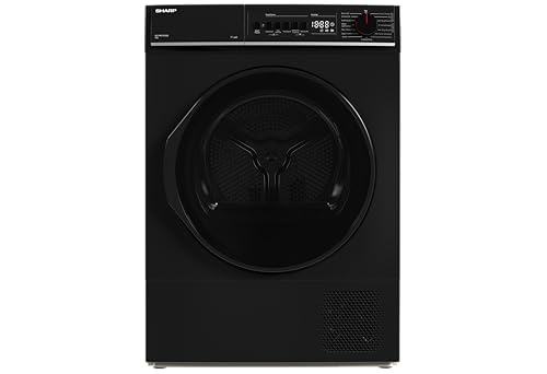Sharp KD-PRO7S7GBD-DE Wäschetrockner, 7kg, D, WiFi, 15 Trockenprogramme inkl. 20-Minuten-Schnelltrockenprogramm, Schwarz