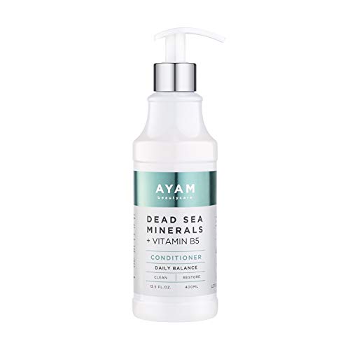 Ayam Beautycare Dead Sea Minerals + Vitamin B5 Conditioner Nourishing Daily Balance Clean And Restore For All Hair Types 13.5 Fl Oz #TOP6