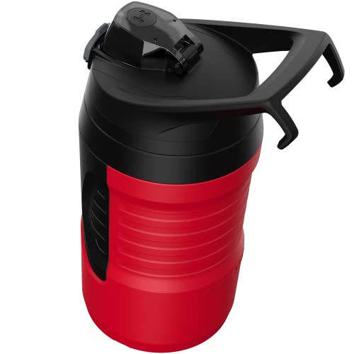 Image of Under Armour 32 oz Insulated Water Bottles - Sports Water Jug with Handle, Fence Hook, Leak Resistant for Baseball, Football & More, 32 oz Water Bottles, Sports Water Bottle Insulated