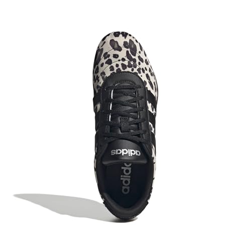 adidas Damen Grand Court Lo Shoes, Crystal Linen/core Black/Khaki Six, 40 EU – Ansicht 2