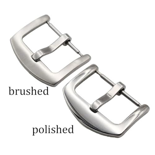 Boucle de montre en acier résistant pour remplacer un fermoir usé 22mm