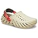 Crocs Unisex-Adult Echo Clog, Vanilla, 11 Women/9 Men