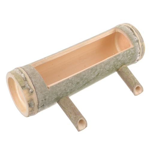 Warmhm Bambusbrunnen Wasserspiel Wasserauslass für Innen Außen...