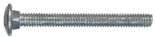 The Hillman Group 812534 Hot Dipped Galvanized Carriage Bolt, 1/4-Inch x 8-Inch, 100-Pack