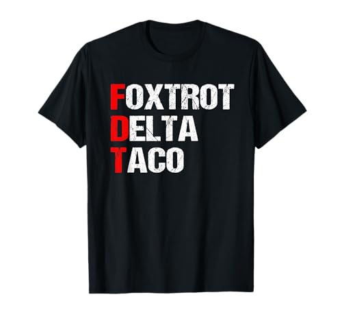 Foxtrots Deltas Taco T-Shirt