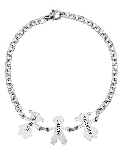 Always | Pulsera Niños Personalizada Mamá Abuela Regalo Perfecto Día De La Madre