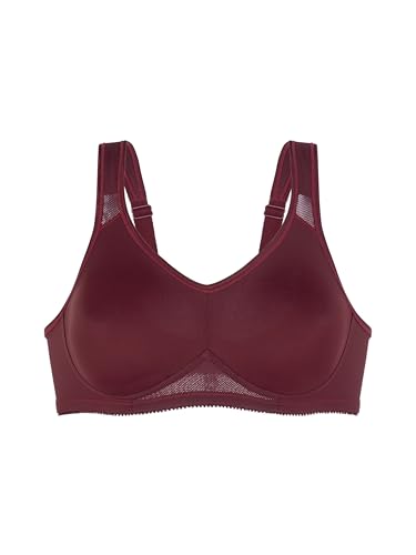 Brassière de sport rouge Dorina Flex sans rembourrage