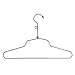 Econoco Commercial Steel Blouse and Dress Hanger with Loop Hook, 12