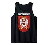 Logo Patch TShirt der serbischen Armee für stolze serbische Männer & Frauen. Kennzeichnet das Militäremblem der Kopnena vojska Srbije mit serbischer Flagge und Farben. Repräsentiere den Balkan & Srbija mit diesem Tarnhemd der Armee.