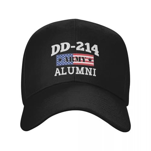 Casquette de baseball DD214 ancienne armée en coton pour homme et femme