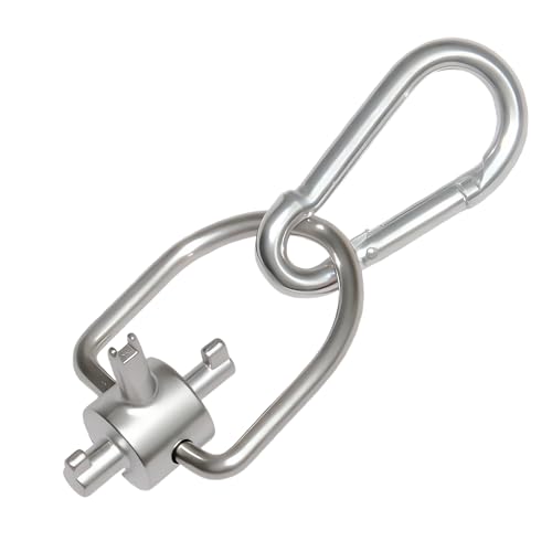 HVAC Tools Locking Cap Key for Refrigerant Safety Caps Universal Triple Use Multi Key for Refrigerant HVAC Locking Caps Tamper Resistant (3 Bits)