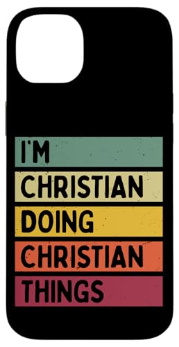 I'm Christian Doing Christian Things �ʔ��� �p�[�\�i���C�Y �X�}�z�P�[�X iPhone 14 Plus �p