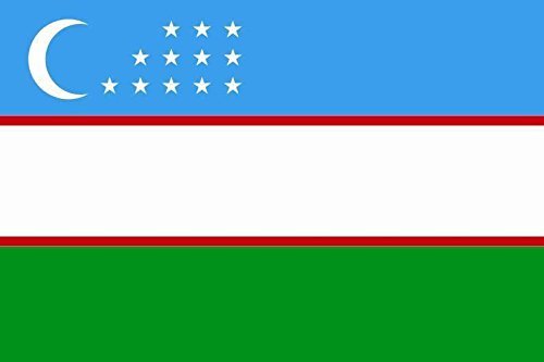 U24 Bandiera Bandiera Uzbekistan 60 x 90 cm