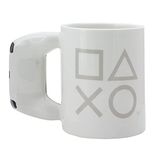 Paladone Playstation Shaped Ceramic Coffee Mug | Ps5 Accessories Novelty Gifts (Pp9403Ps), Multicolor #TOP1