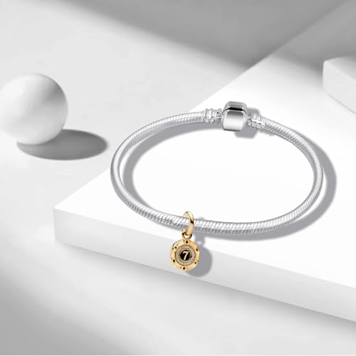 Charms 925 Sterling Silver Ball Pearl Flower Tree Dangle Pendant with 5A Cubic fit for Charm Bracelet for Woman Mother's Day Christmas Birthday Gift3