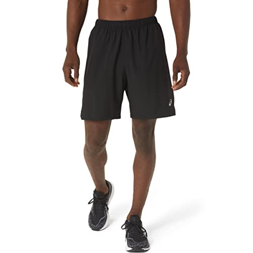 ASICS Men's 7IN 2-in-1 Short Running Apparel, L, Performance Black/PERF Black