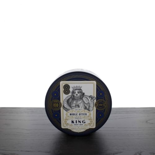 Noble Otter Shaving Soap, King, Chypre Style Fragrance, 4 oz