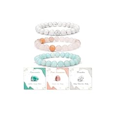 White turquoise+Pink aventurine+Amazonite