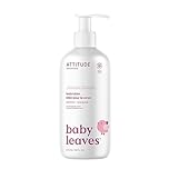 ATTITUDE Baby Lotion, EWG Verified Moisturizer, Dermatologically Tested Moisturizing Cream, Vegan, Unscented, 473 mL