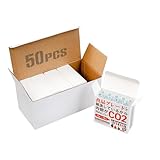 食品グレードで製造しているから内部が汚れにくいCO2 12g CO2ボンベ 50本セット