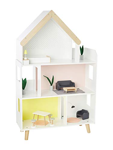 VERTBAUDET Puppenhaus aus Holz für Modepuppen Mehrfarbig ONE Size